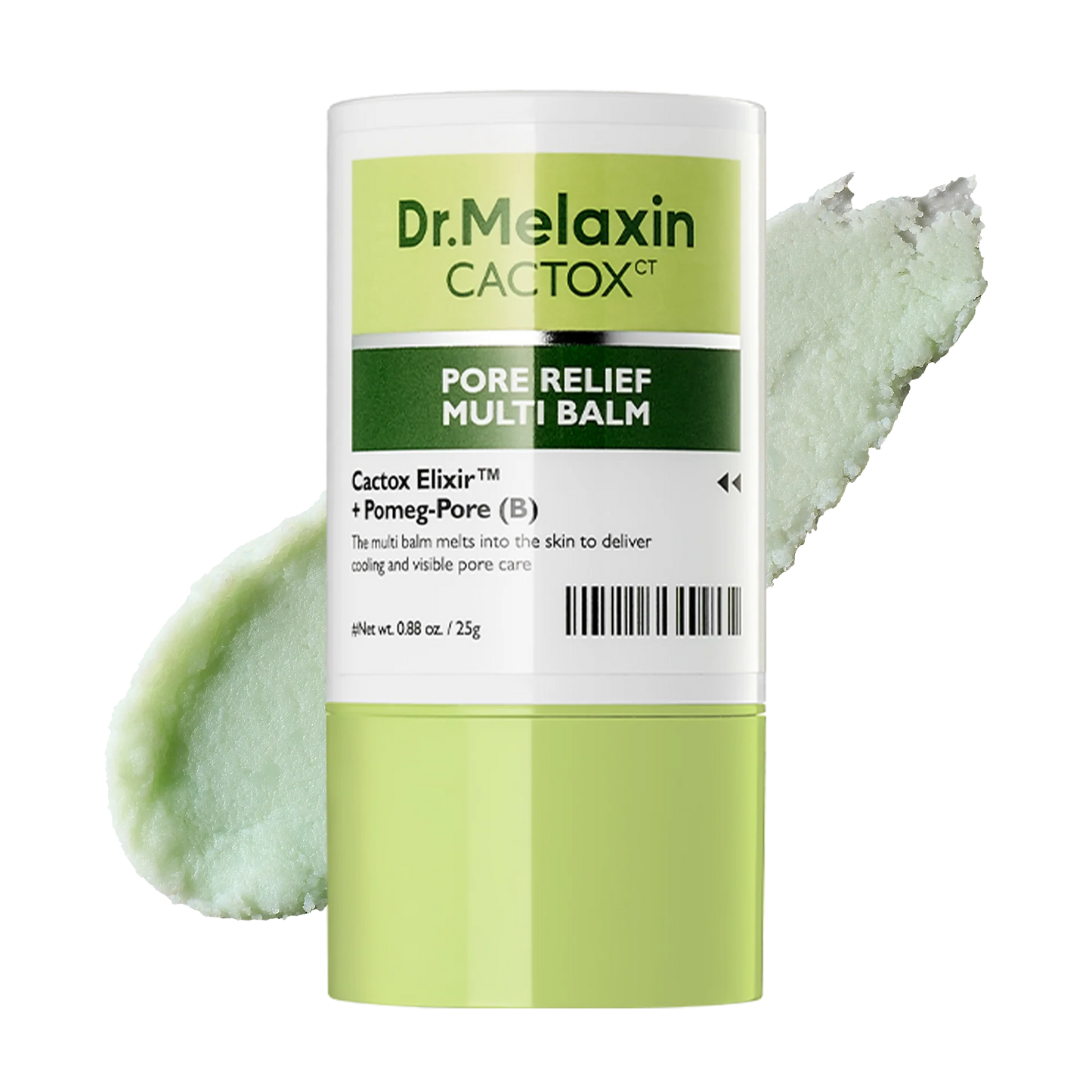 Dr.Melaxin Cactox Pore Relief Multi Balm Stick – Zinc PCA & ADENOSINE Cooling & De-Puffing Face Balm for Enlarged Pores & Puffy Skin, Pore Minimizing with Cactus Extract, Korean Skincare,