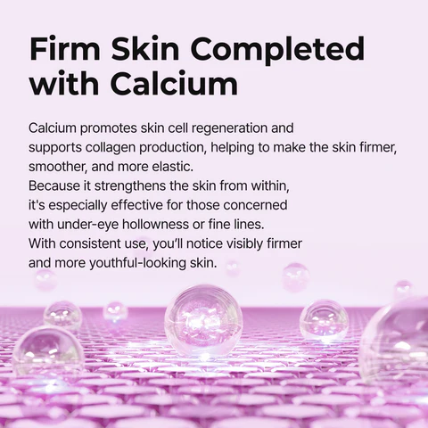 Dr.Melaxin Calcium Intense Firming Cream with Collagen & Elastin, Lifting & Volumizing Face Cream for Sagging Skin, Niacinamide for Plumping Care