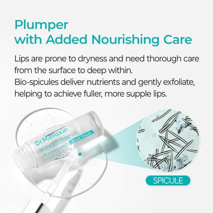 Click to see full view Dr.Melaxin BP Spicule Plumping Lip Shot Maxi – Microneedle Lip Plumper for Fuller Lips & Smooth Texture, Hyaluronic Acid & Peptides for Volume & Fine Line Care, Korean Lip Treatment