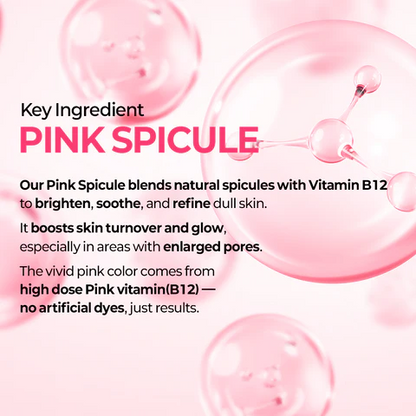 Dr.Melaxin Lumi firm & lift Duo | Korean facial Collagen Firming serum plumping skin & tightening refines skin repair density | Cyano Pink Spicule Serum + Picotonic Shot Ampoule